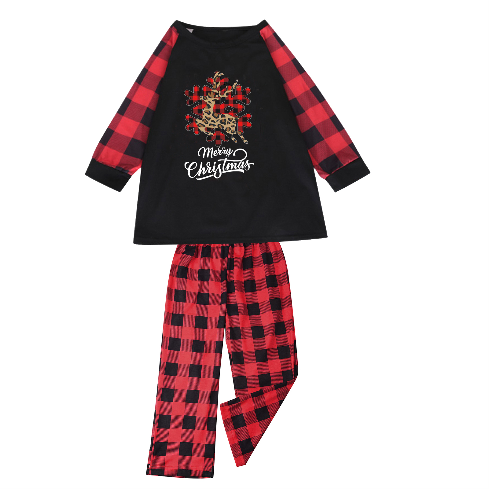Christmas Parent-child Homewear Clothes Pajamas Suit photo 4