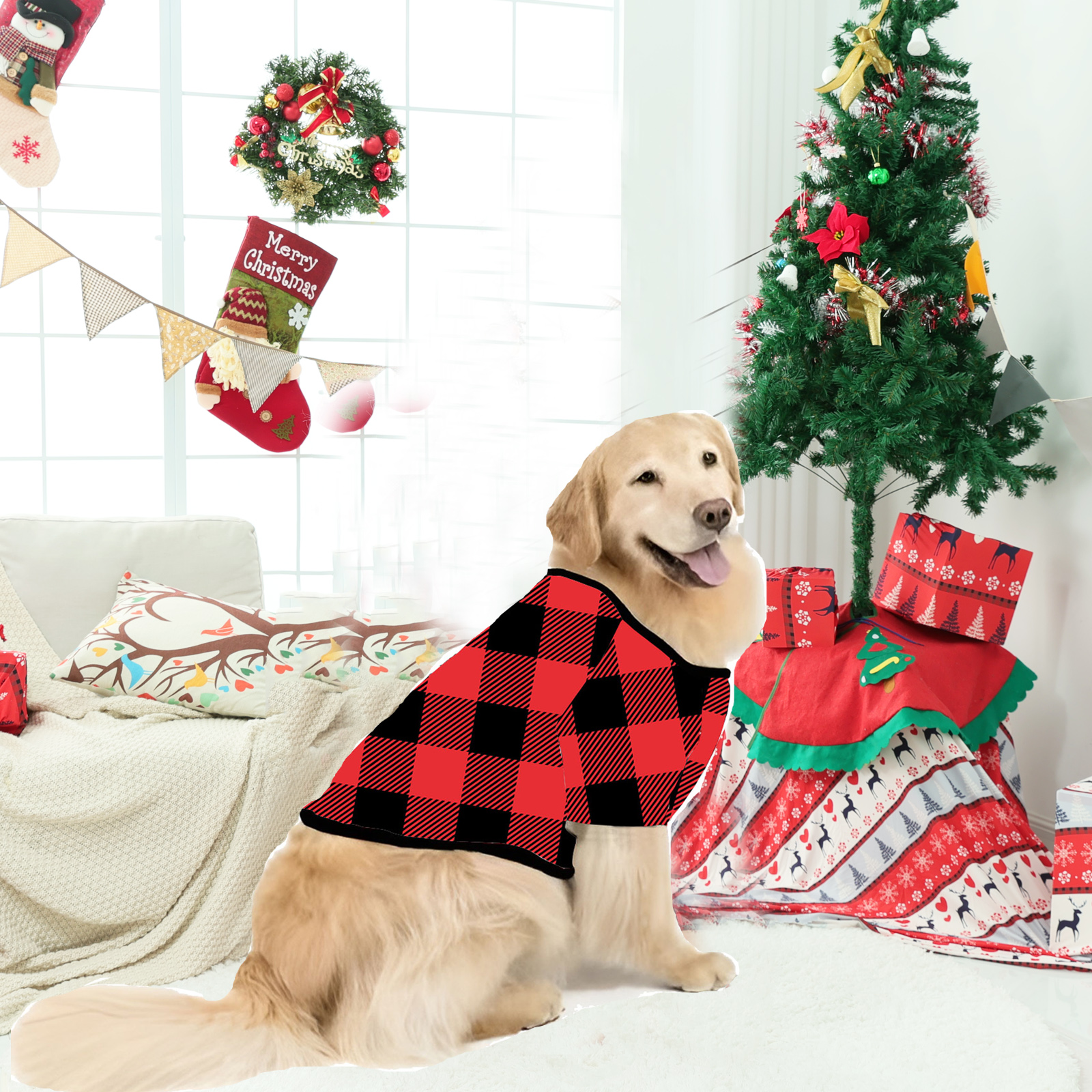 Christmas Parent-child Homewear Clothes Pajamas Suit photo 6
