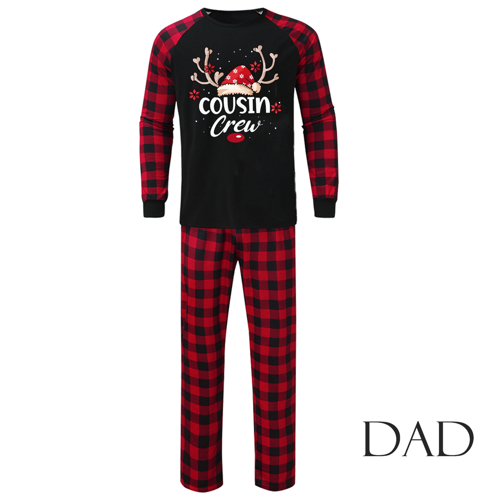 Christmas Parent-child Wear Family Pack Homewear Pajamas Suit photo 2