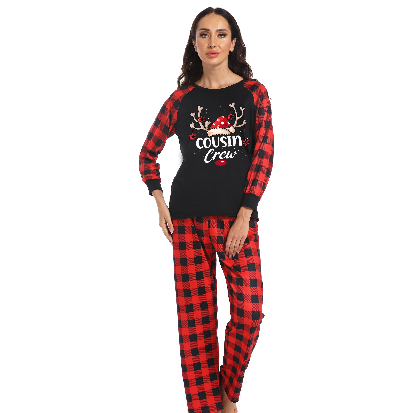 Christmas Parent-child Wear Family Pack Homewear Pajamas Suit photo 7