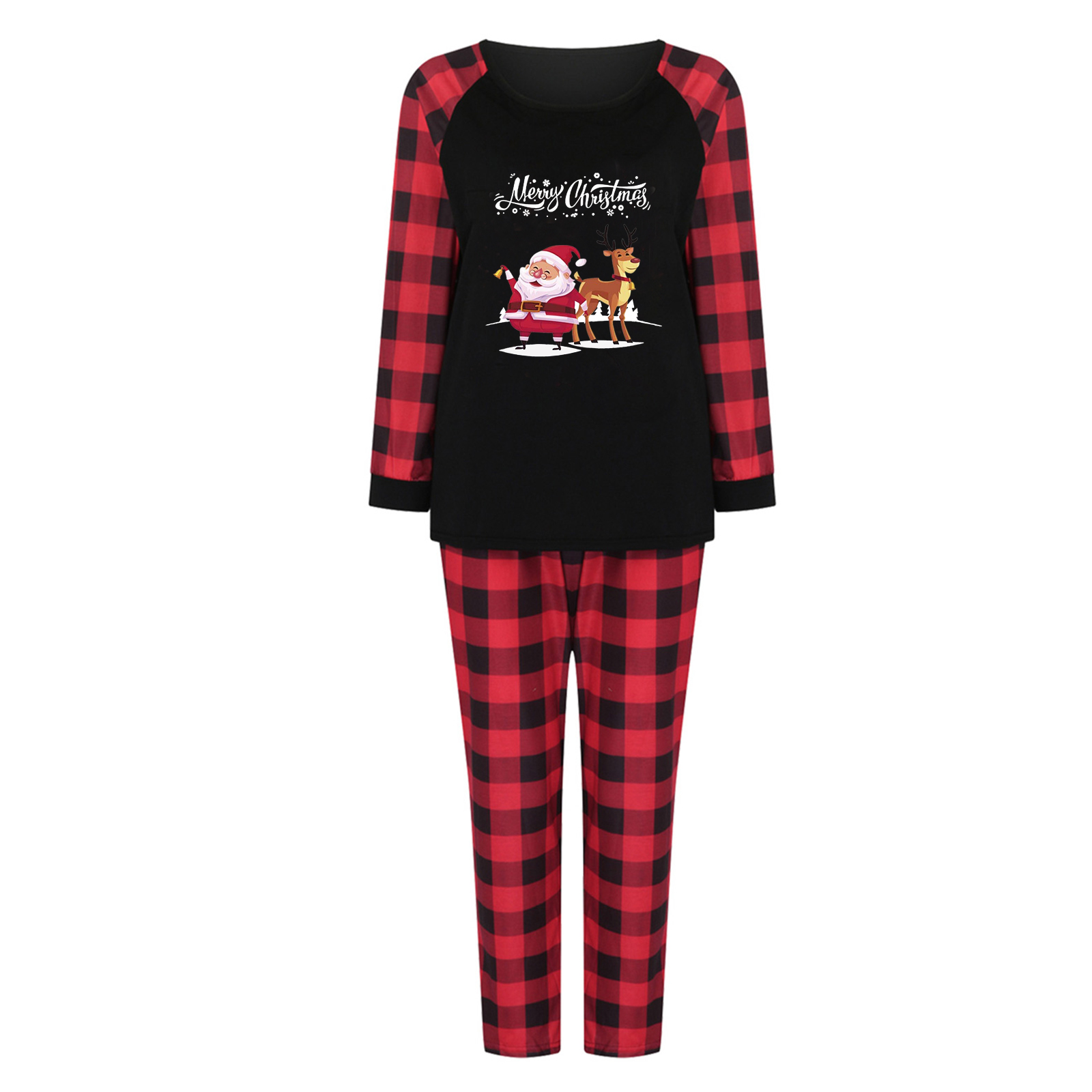 Christmas Parent-child Homewear Clothes Pajamas Suit photo 4