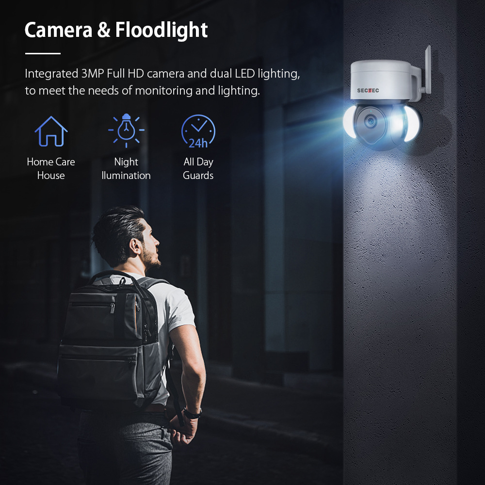 Graffiti 4G Outdoor Surveillance Camera Courtyard Lighting photo 1