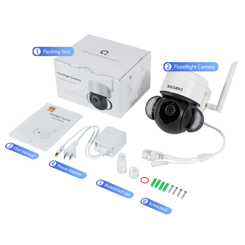 Graffiti 4G Outdoor Surveillance Camera Courtyard Lighting photo 4
