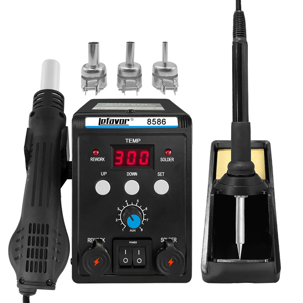 Digital Temperature Control Hot Air Gun Welding Station photo 2