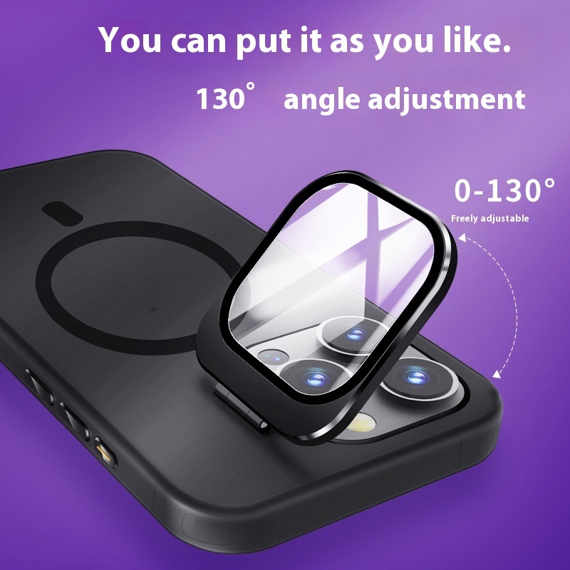 Lens Bracket Magnetic Drop-resistant Phone Case photo 1