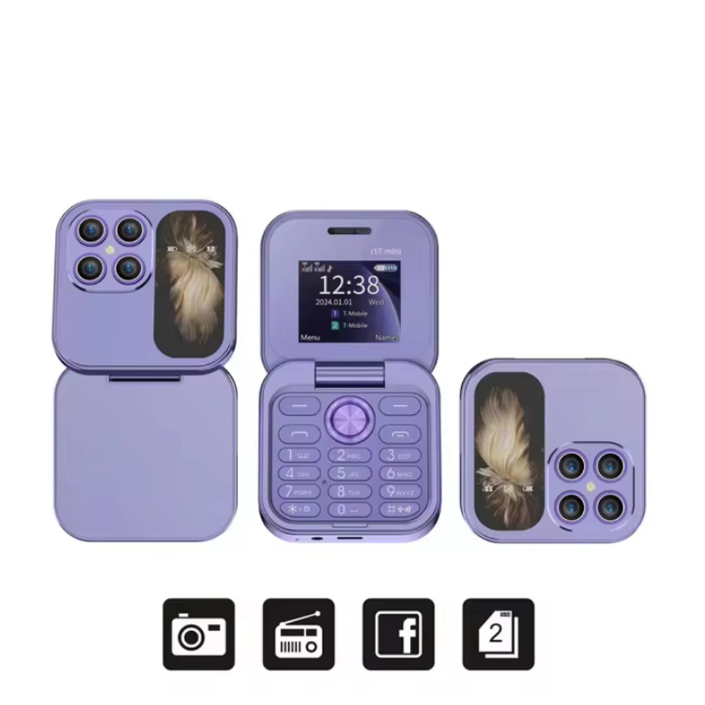 Folding Screen Dual Card Dual Standby 2G Mobile Phone photo 3