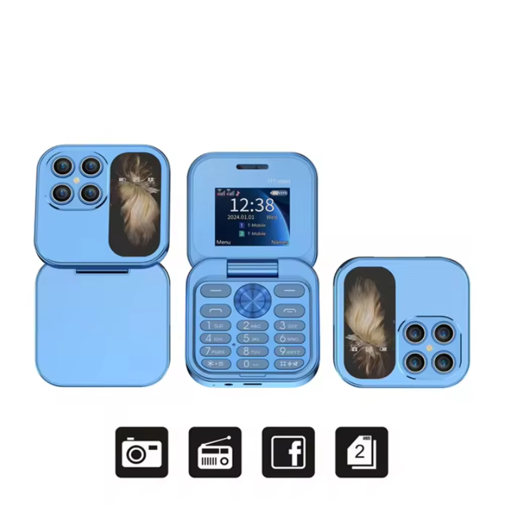 Folding Screen Dual Card Dual Standby 2G Mobile Phone photo 4