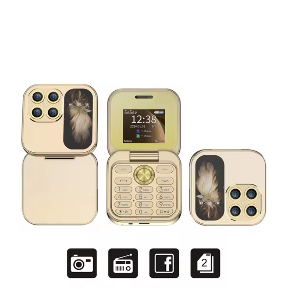 Folding Screen Dual Card Dual Standby 2G Mobile Phone photo 6