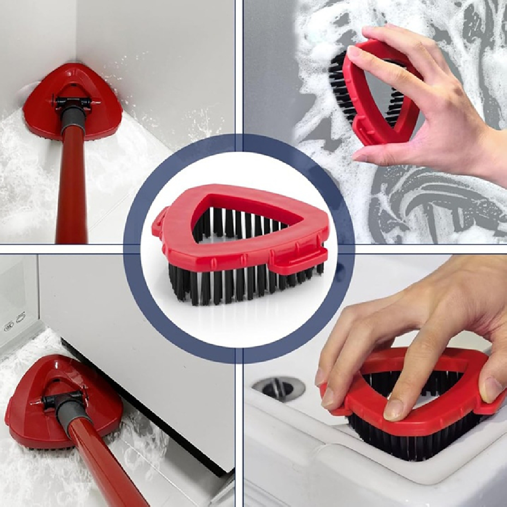 Triangular Brush Cleaning Brush Replacement Head photo 1