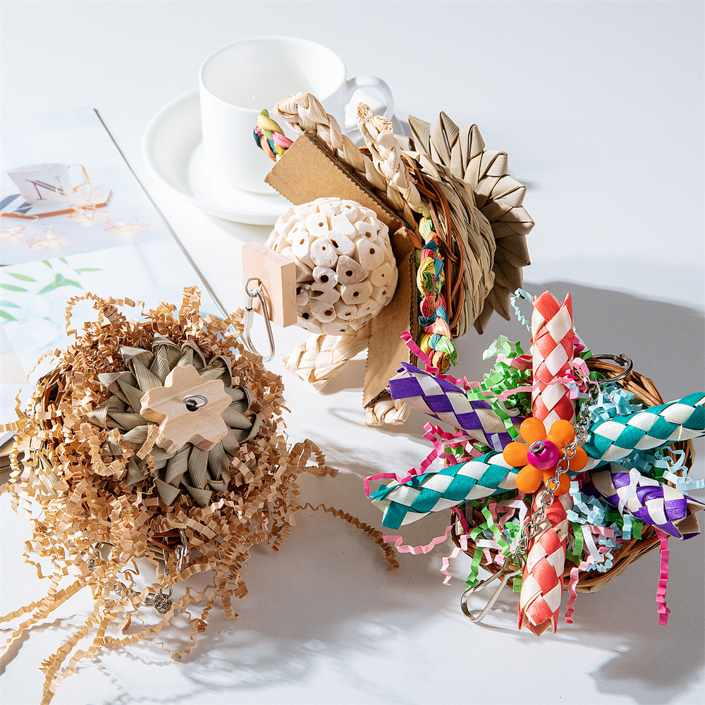 Parrot Bird Toy Supplies Gnawing Molar photo 2