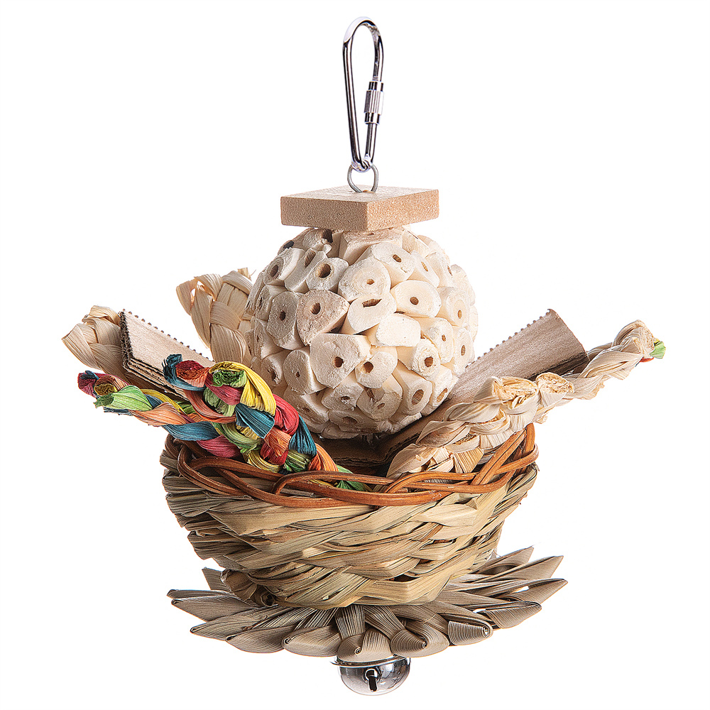 Parrot Bird Toy Supplies Gnawing Molar photo 3