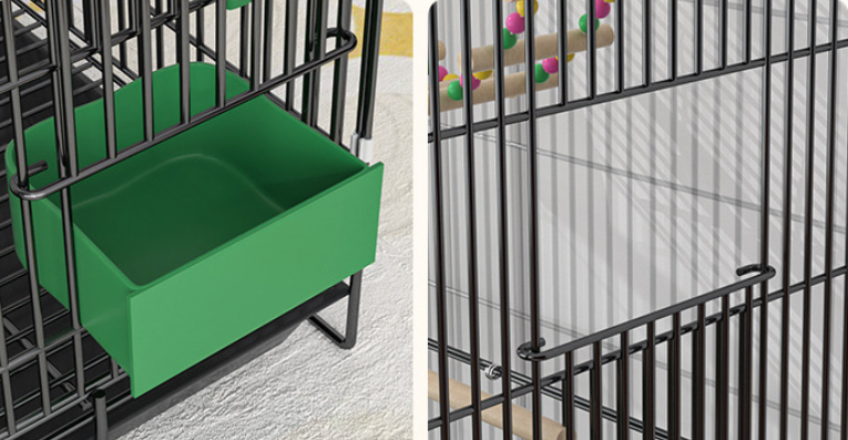 Home Fashion Personality Double Layer New Bird Cage photo 4