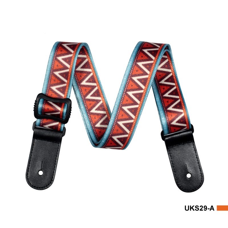 Thermal Transfer Printing Ukulele Color Small Guitar Belt photo 3