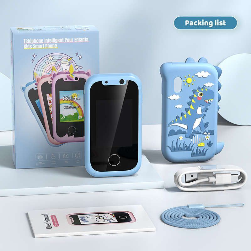 Early Childhood Education Photo Video Game Mini Bear Handheld Touch Mobile Phone Camera photo 2
