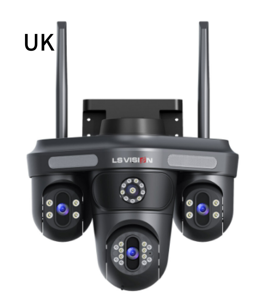 Three-screen APP-controlled Rotating 15 Million-pixel HD Camera photo 6