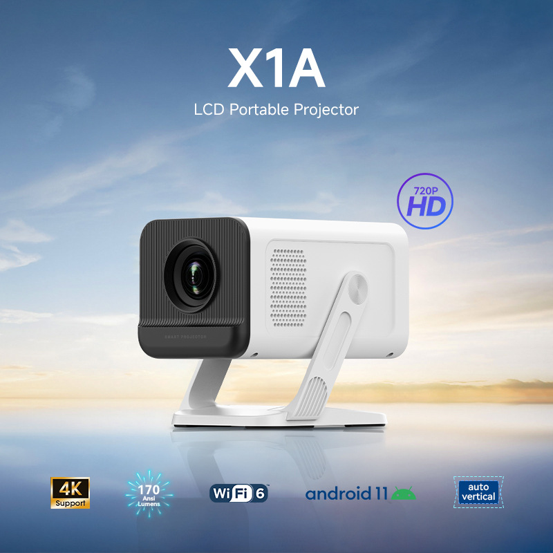 H713 150ANSI 720P Portable Home Projector HD photo 1