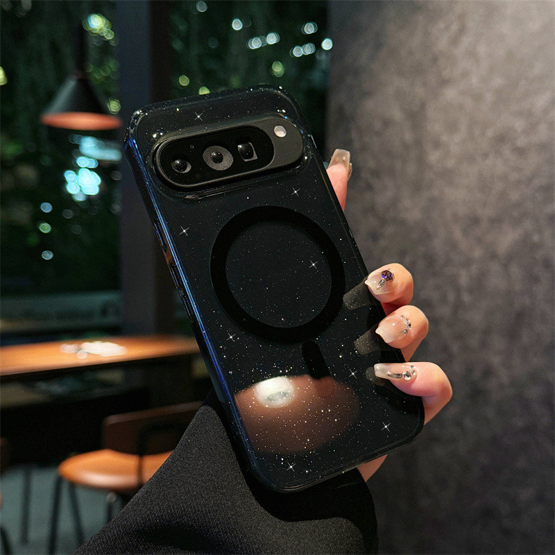 Starry Sky Magnetic Transparent Phone Case photo 1