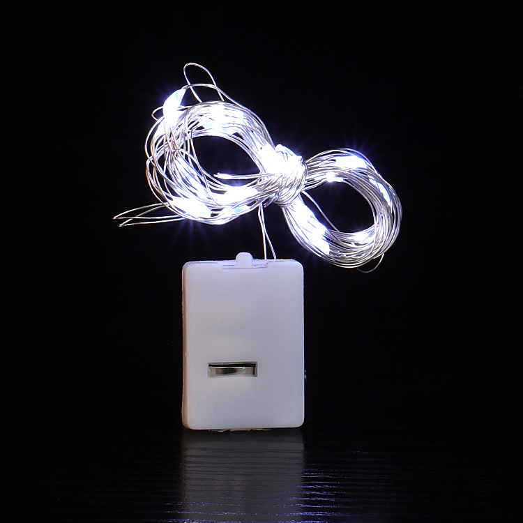LED Small Square Box Battery-powered Colorful Ambient String Lights photo 3