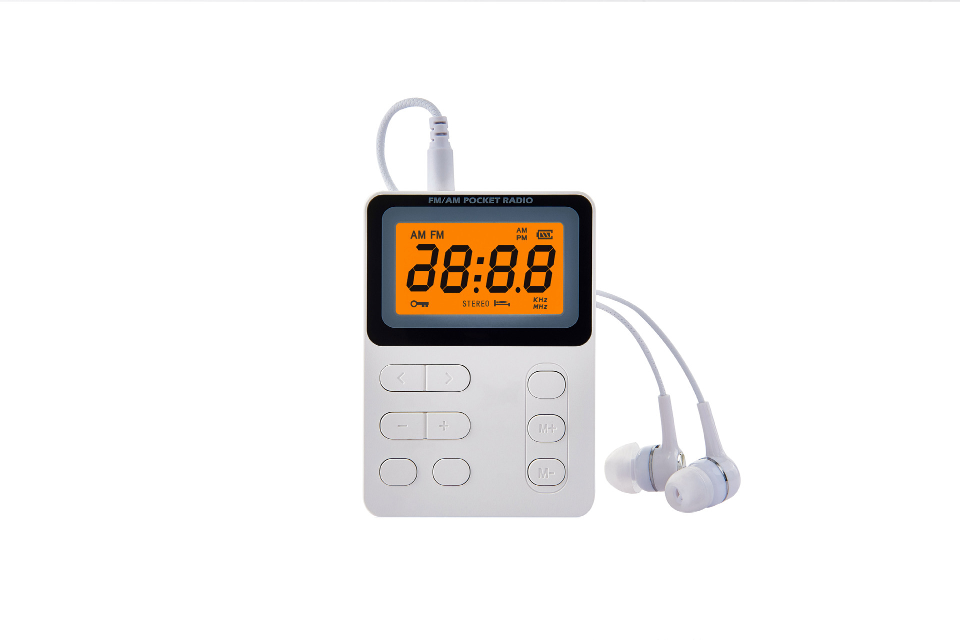 Mini 600mAh Built In AMFMTF Card MP3 Stereo Pocket Radio photo 5