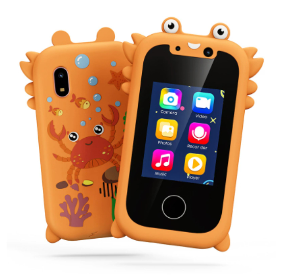 Early Childhood Education Photo Video Game Mini Bear Handheld Touch Mobile Phone Camera photo 6