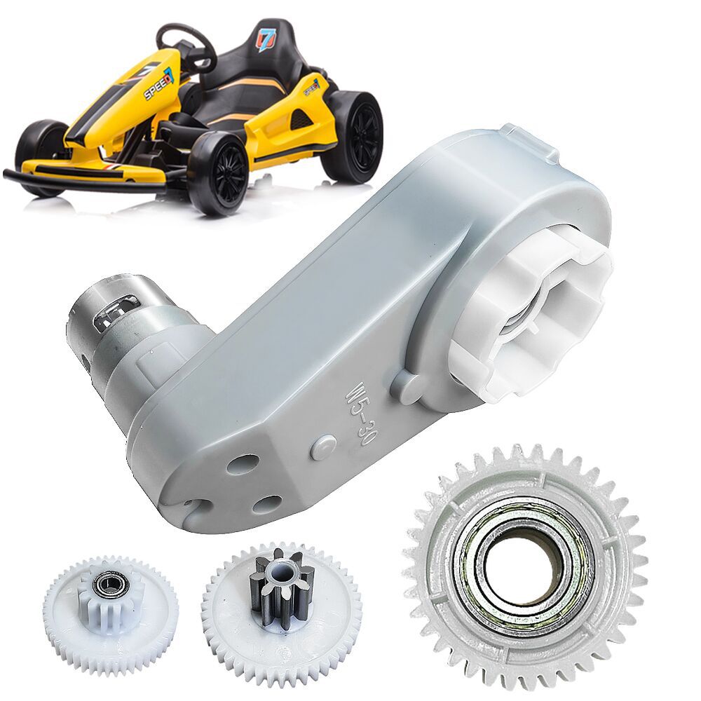 High-speed Electric Motor For Childrens Electric Vehicles Motor Gearbox For Ride-on Toy Cars photo 3