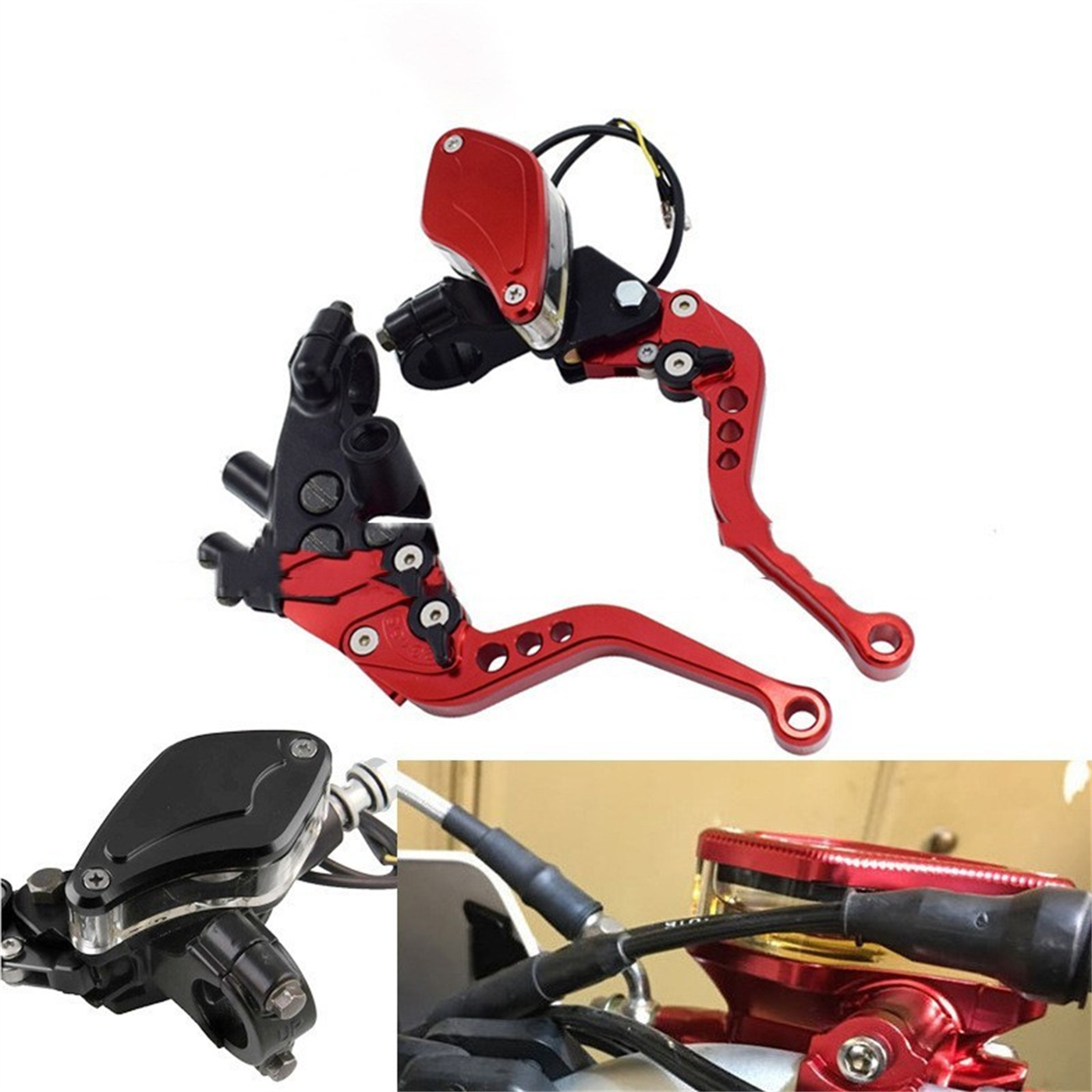Modification Of Motorcycle Off-road Vehicle With Adjustable Disc Brake Handle photo 1