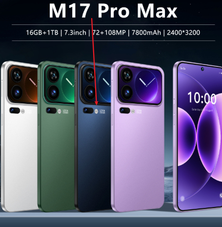 New M17 Pro Max Phone With A Large Screen photo 6