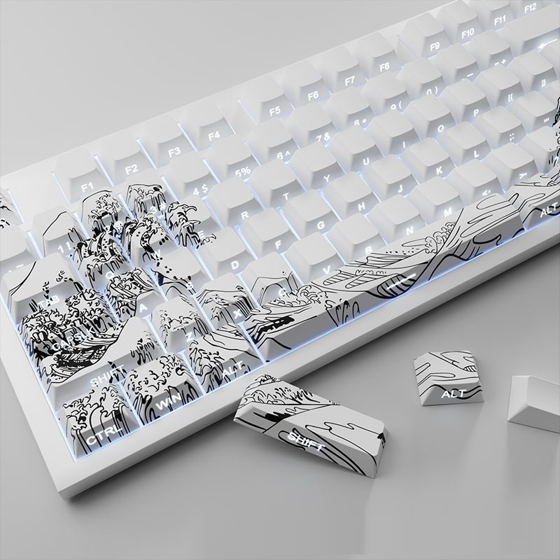 Light-transmitting Personalized Keycaps With Side Illumination For A Creative Touch photo 3