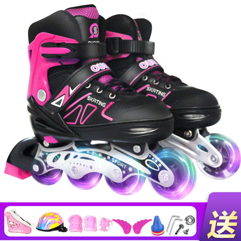 Ice Skates Speed Skating Childrens And Students Roller Inline Adjustable photo 4