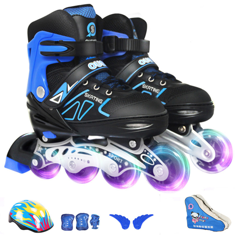 Ice Skates Speed Skating Childrens And Students Roller Inline Adjustable photo 2