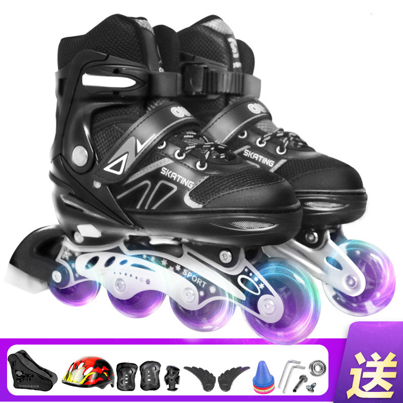 Ice Skates Speed Skating Childrens And Students Roller Inline Adjustable photo 3