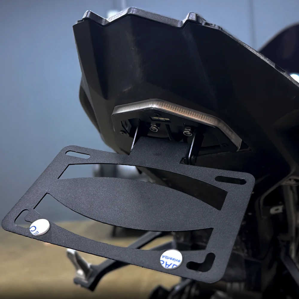 Simple LED Turn Signal License Plate Bracket photo 1