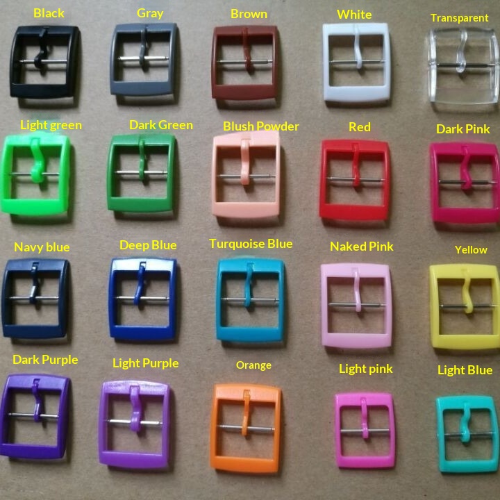 Colored Plastic Pin Buckle Plastic Pin Buckle photo 1