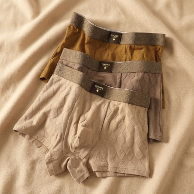 Men's Pure Cotton Boxer Briefs Breathable And Comfortable photo 8
