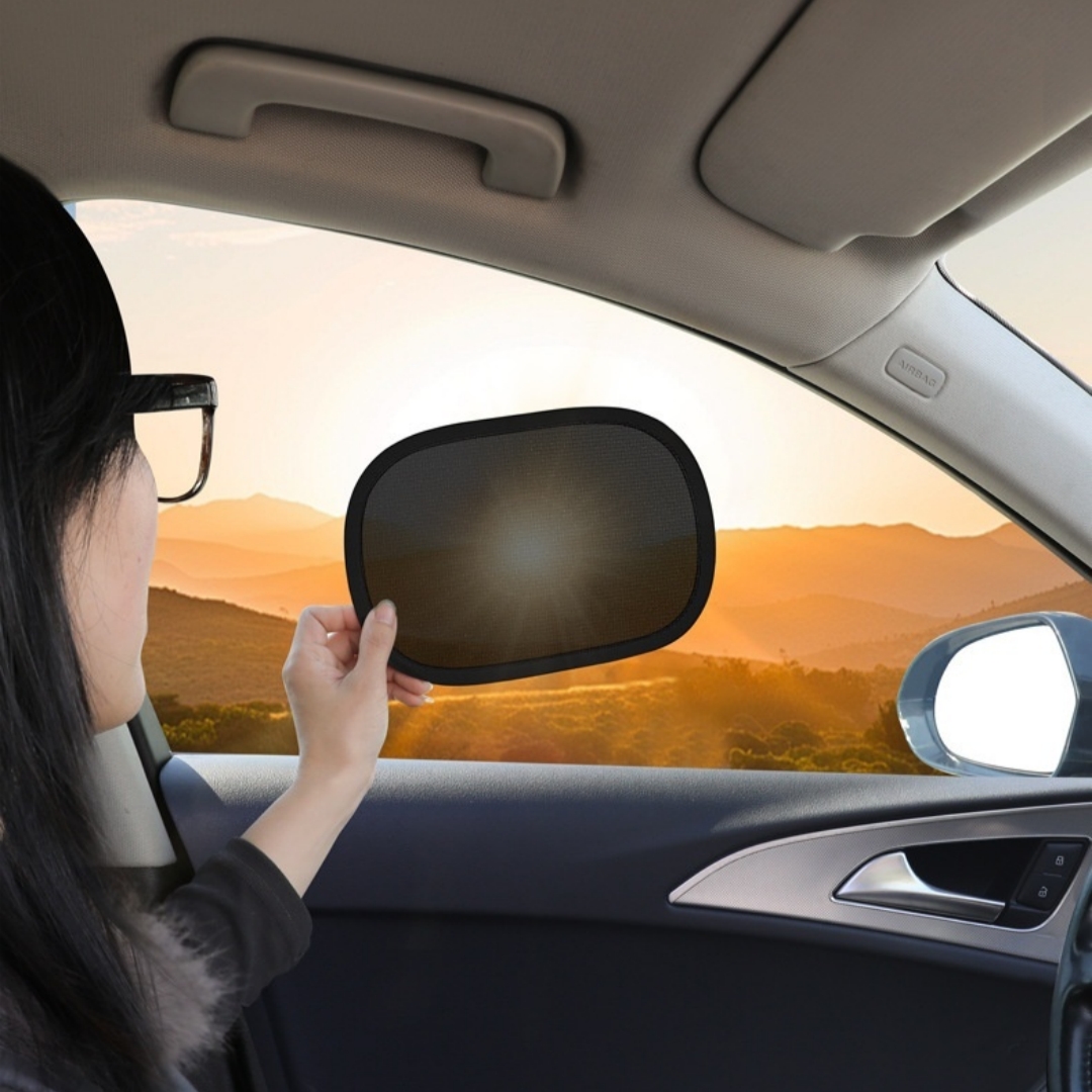 Car Sunshade Interior Sun Protection Curtain photo 1