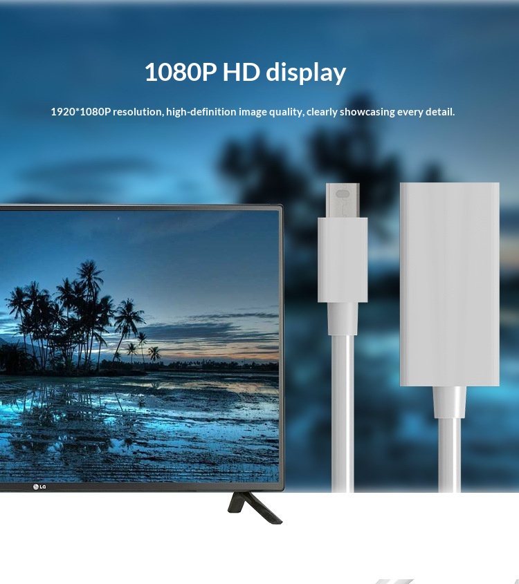 4K HD Thunderbolt To Computer Adapter Cable photo 5