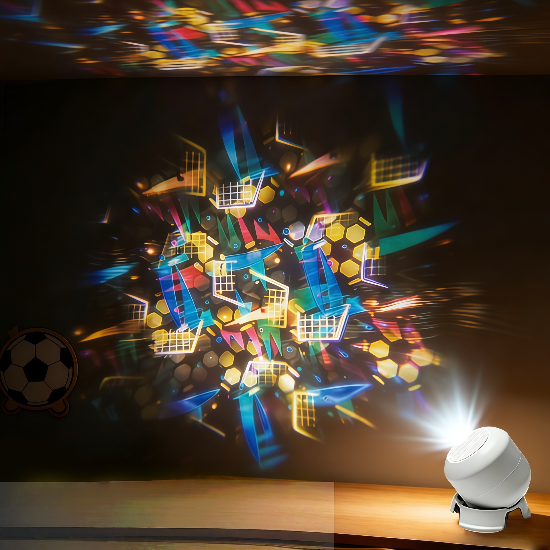 LED Christmas Snowflake Projection Light photo 2