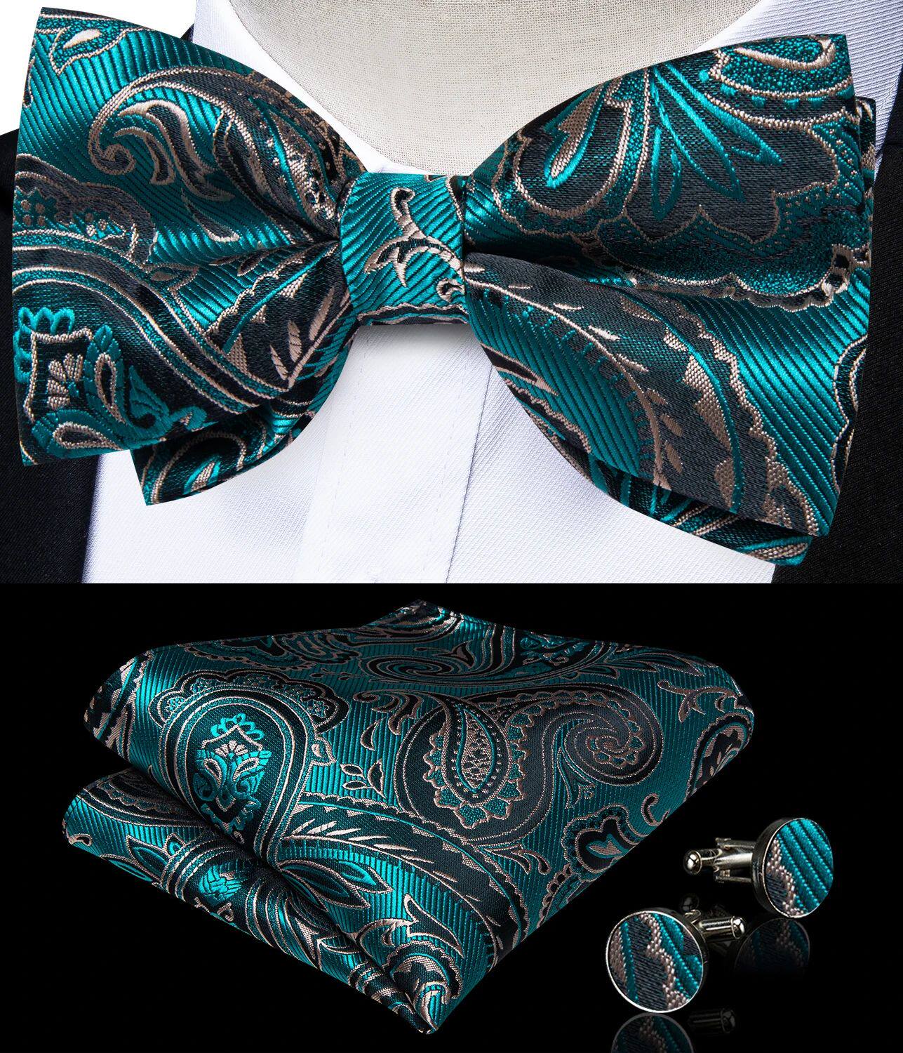 Men's Elegant Adjustable Pre-tied Bow Tie photo 6