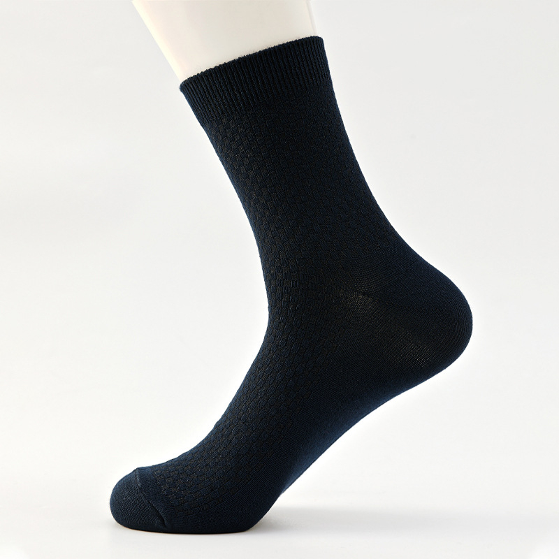 Casual Soft And Breathable Black Long Socksversatile For All Seasons photo 3