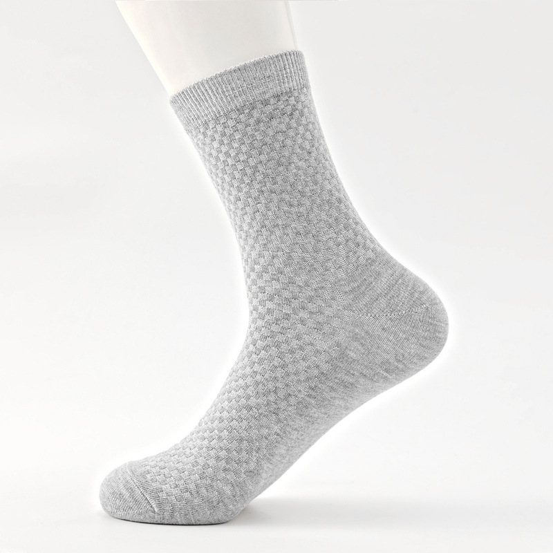 Casual Soft And Breathable Black Long Socksversatile For All Seasons photo 2