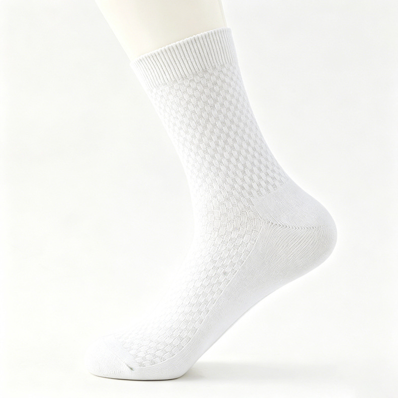 Casual Soft And Breathable Black Long Socksversatile For All Seasons photo 4