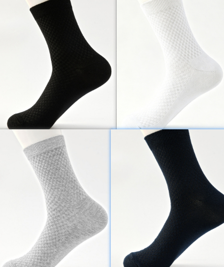 Casual Soft And Breathable Black Long Socksversatile For All Seasons photo 5