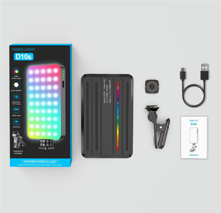 Compact And Portable RGB Phone Fill Light photo 7