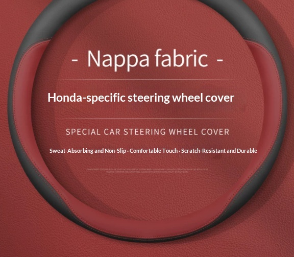 Carbon Fiber Leather Ultra-thin Steering Wheel Cover photo 7
