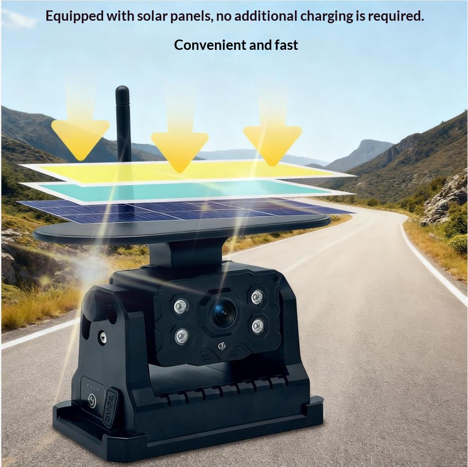 Solar-powered Wireless Magnetic Suction Camera photo 4