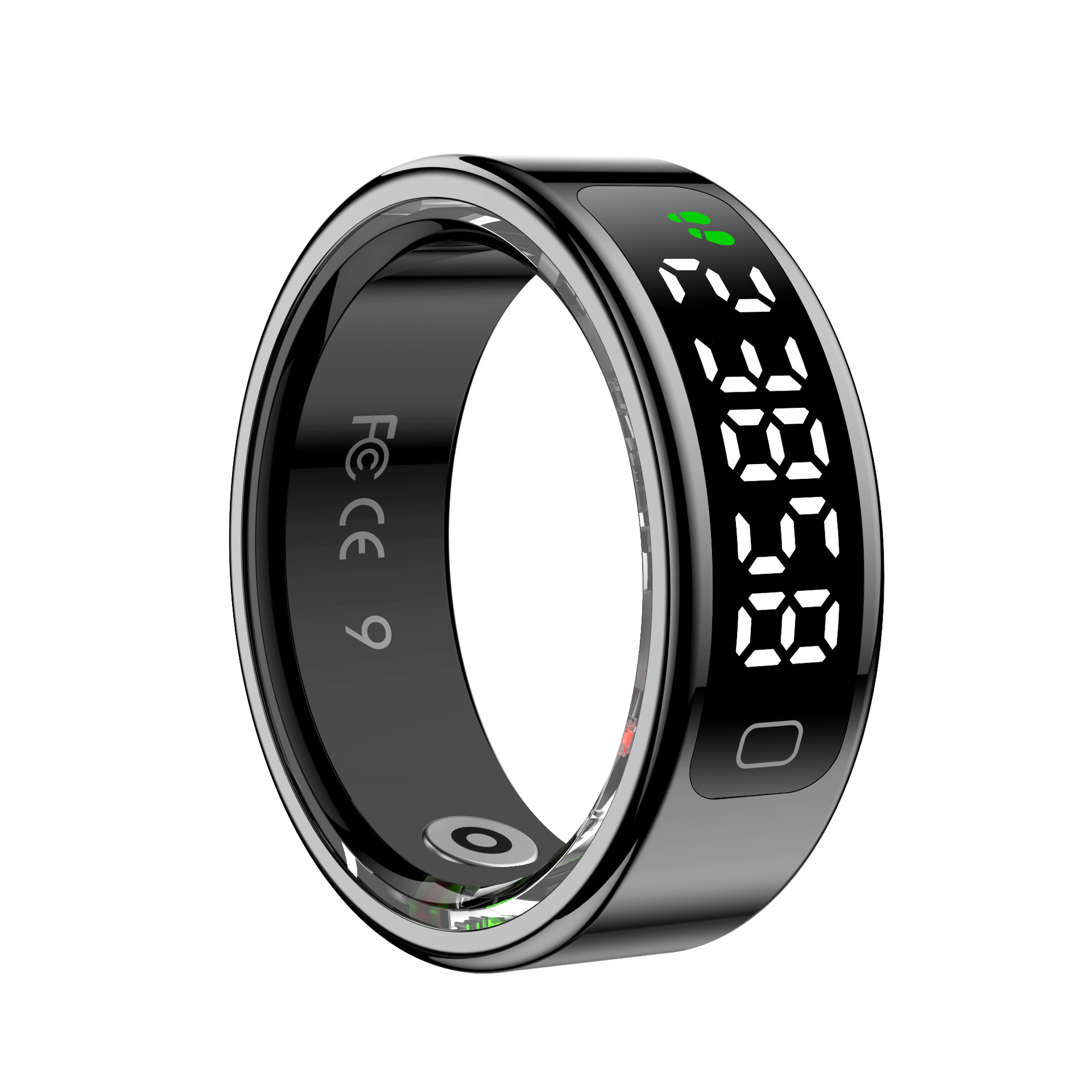 Health-monitoring Smart Ring With A Display And Step-counting Function photo 2