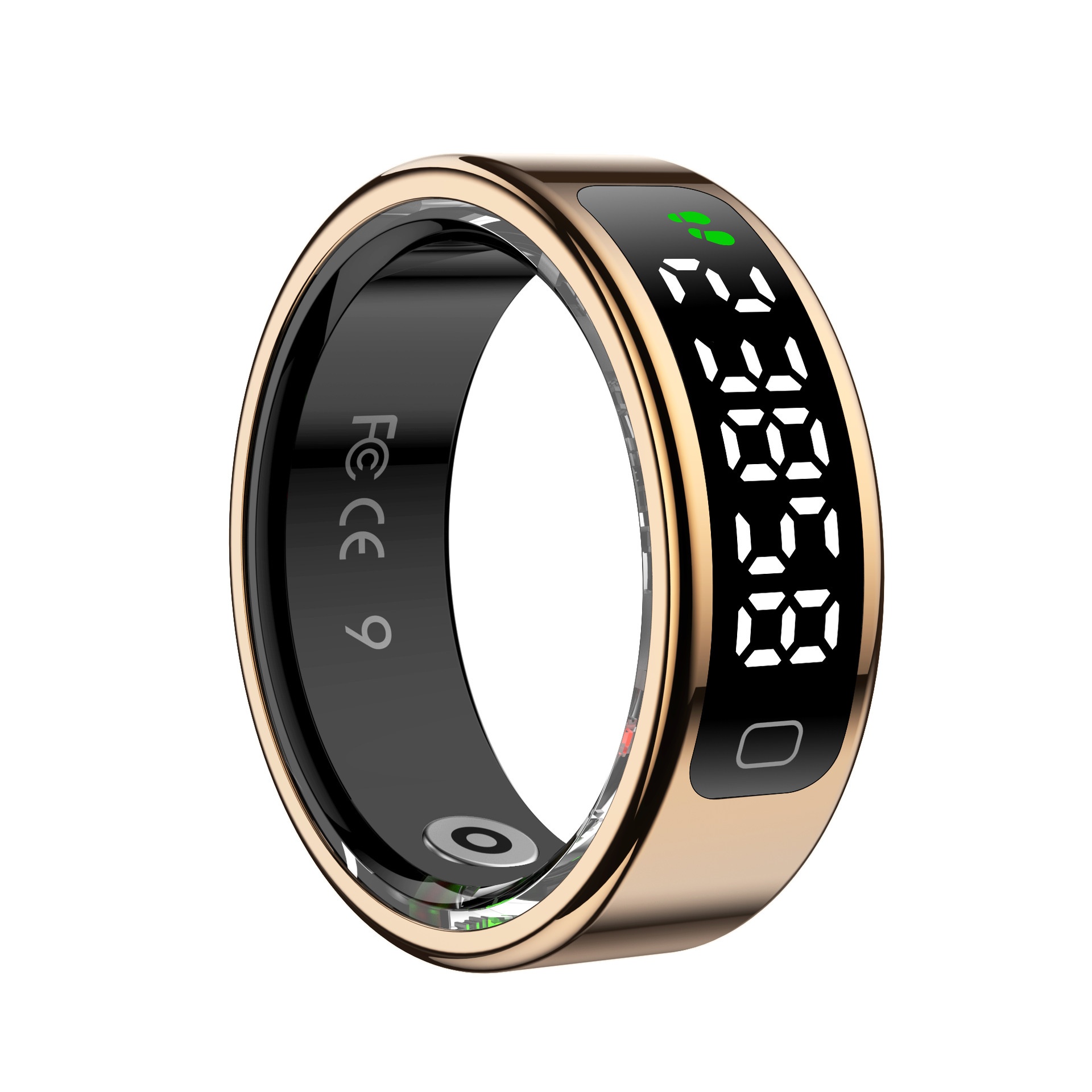 Health-monitoring Smart Ring With A Display And Step-counting Function photo 5