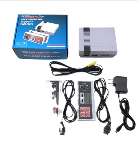 NES Game Console 8-bit Nostalgic 80 S Retro FC NES 620 TV Mini Game Host photo 4