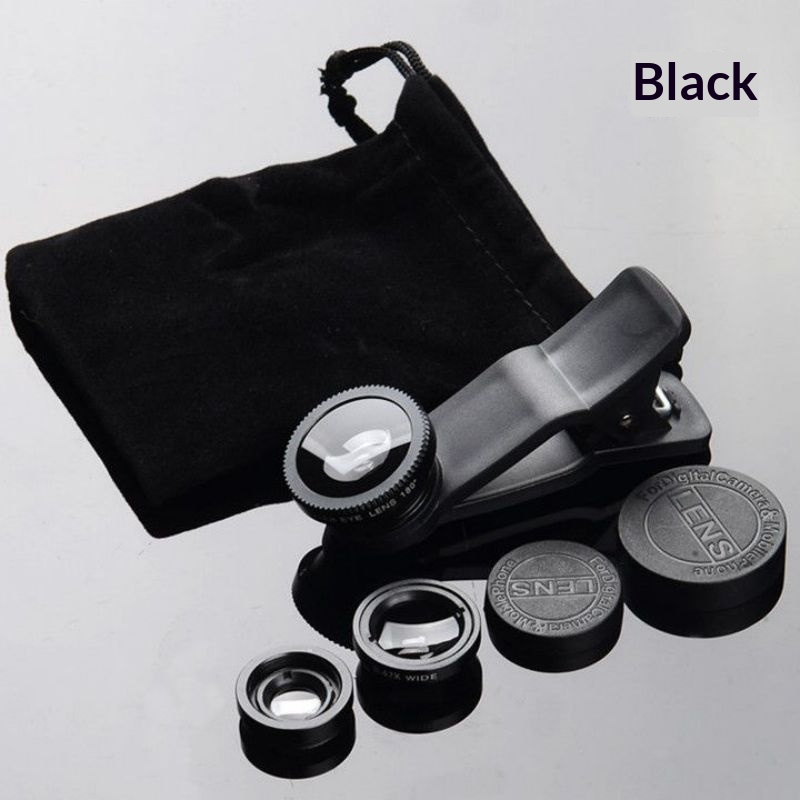 Wide-angle Macro And Fisheye Three-in-one External Camera For Smartphones photo 2
