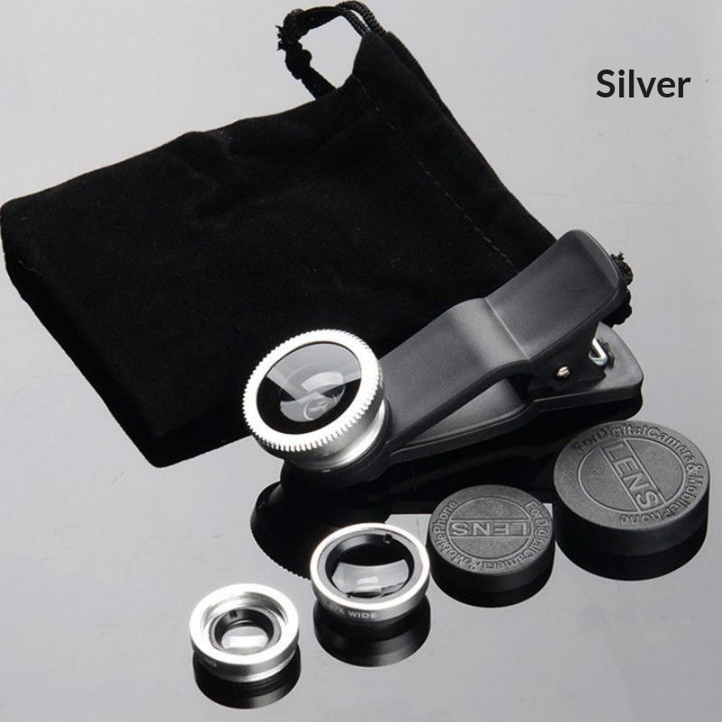 Wide-angle Macro And Fisheye Three-in-one External Camera For Smartphones photo 6